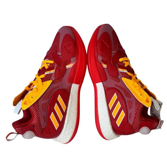 Adidas Zoneboost Team Collegiate Red ATL Basketball Sz 11 Sneakers FY0869 NWT main image 10